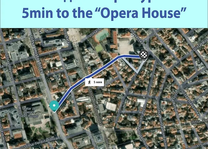 The Square - Old Flat With 2 Bedrooms, 1st Fl * Burgas City